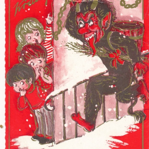 AK gruß vom Krampus Ansichtskarte (17348)