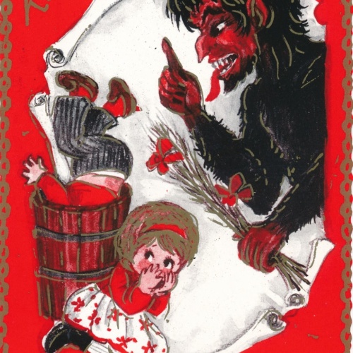 AK gruß vom Krampus Ansichtskarte (17349)
