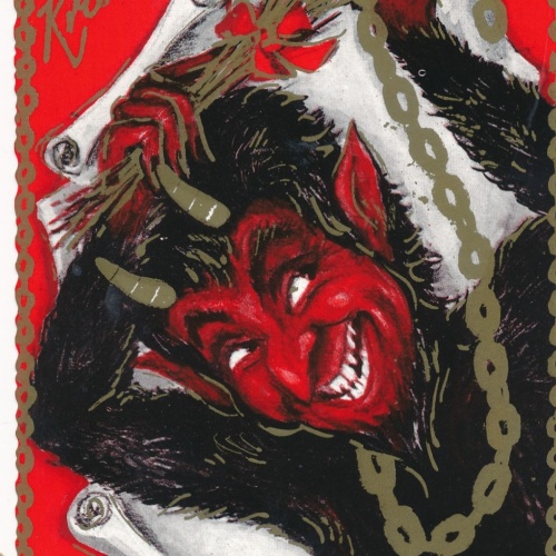 AK gruß vom Krampus Ansichtskarte (17350)