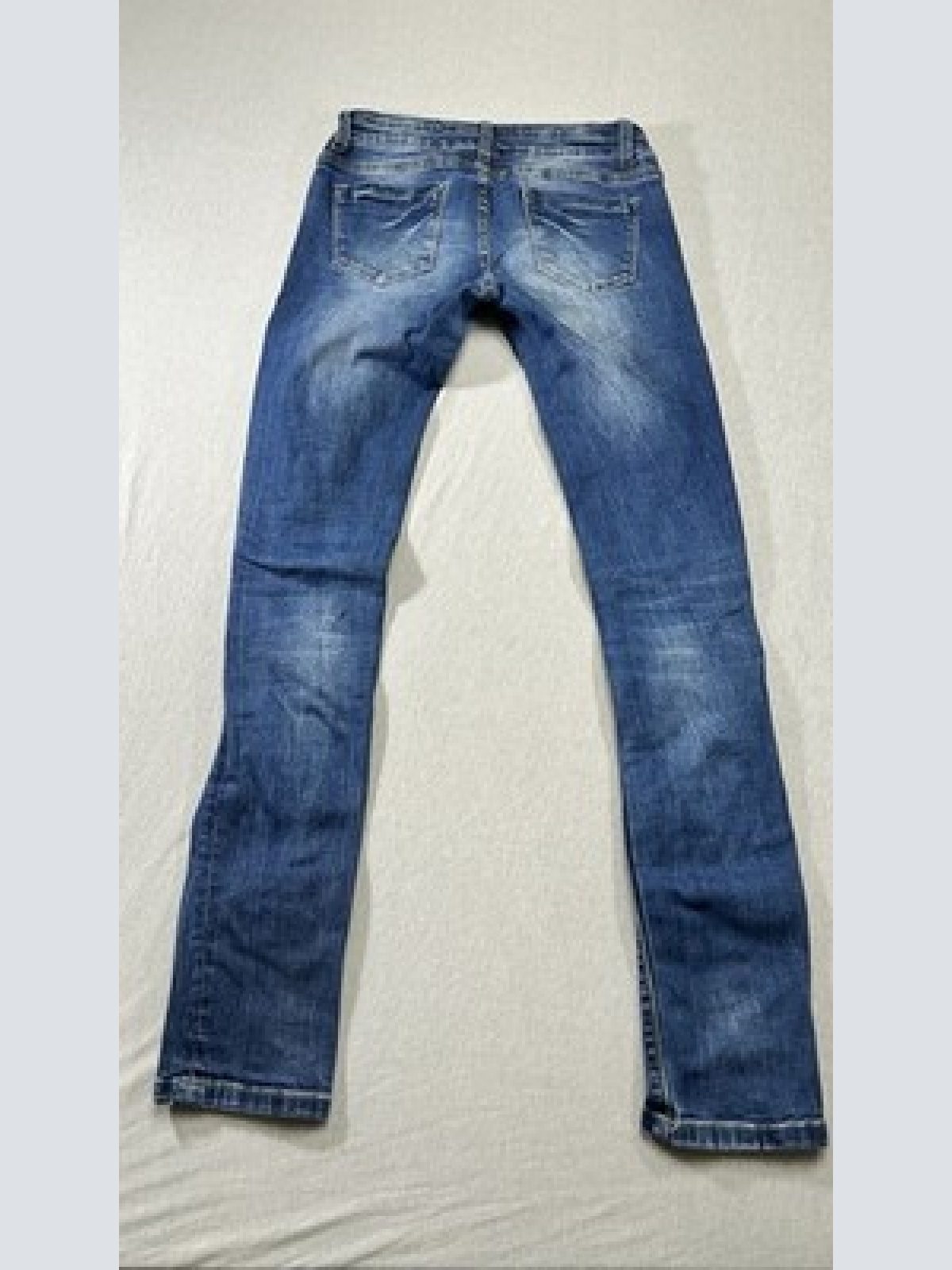 Invictus Ripped Jeans im Vintage look Blau Größe S Maße auf Fotos