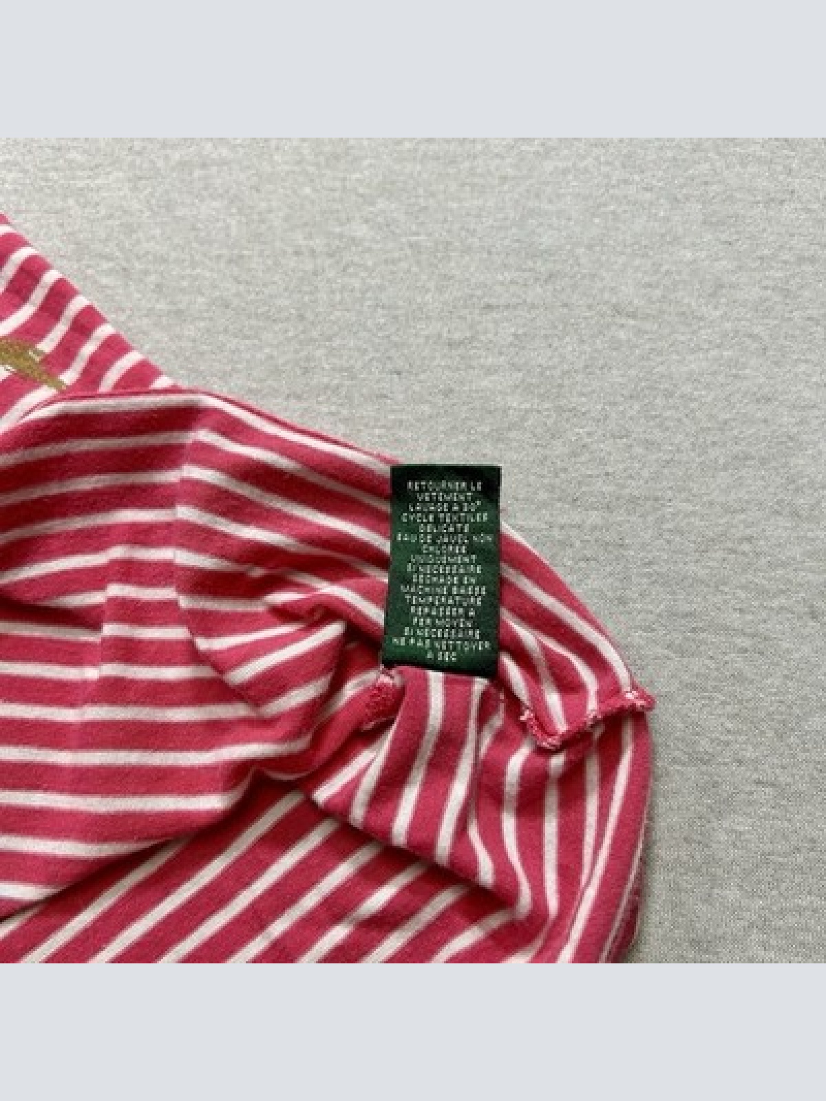 Lauren Jeans Company Ralph Lauren Vintage Shirt Rosa Weiß Damen Größe M Y2K