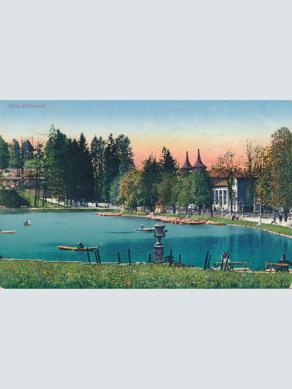 AK aus Graz Hilmteich Steiermark Ansichtskarte (18001)