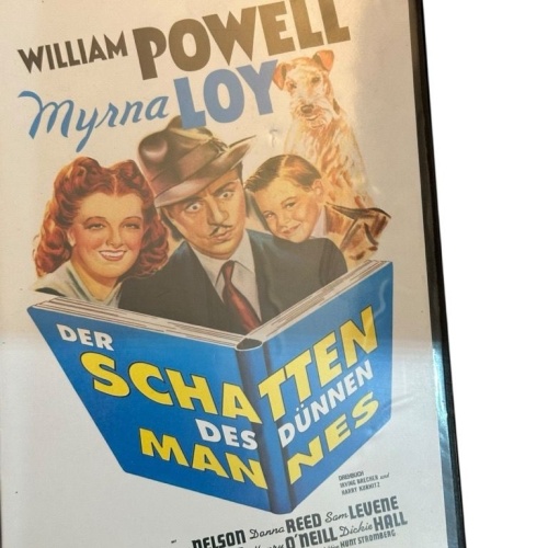 Der Schatten des dünnen Mannes Powell, William und Myrna Loy: