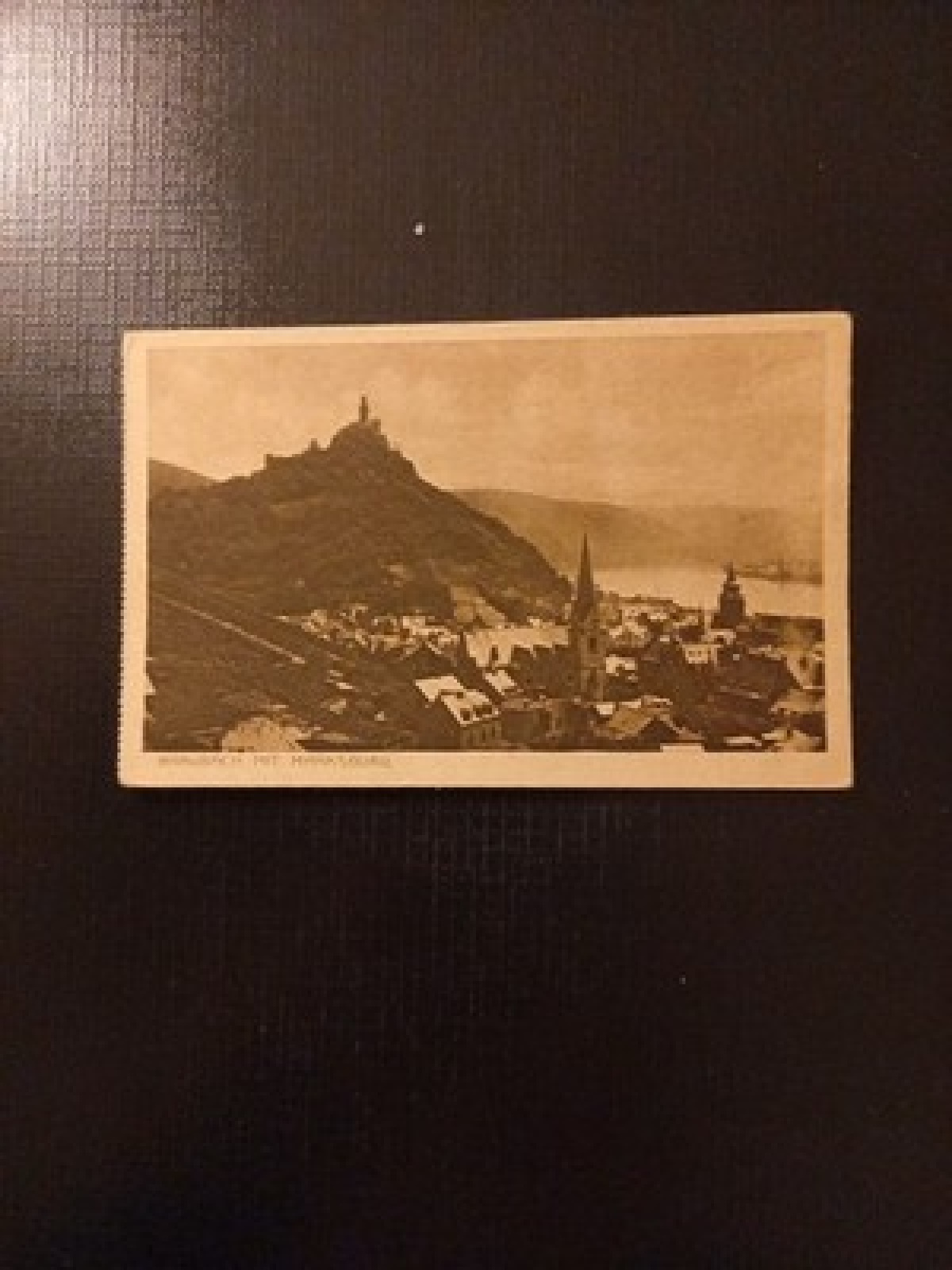 Braubach Mit Marksburg Deutschland 180269 GR