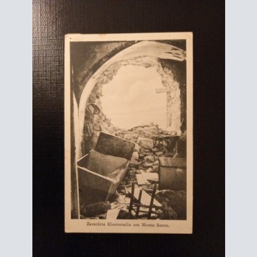 Zerstörte Klosterzelle Am Monte Santo Italien 170043 GR