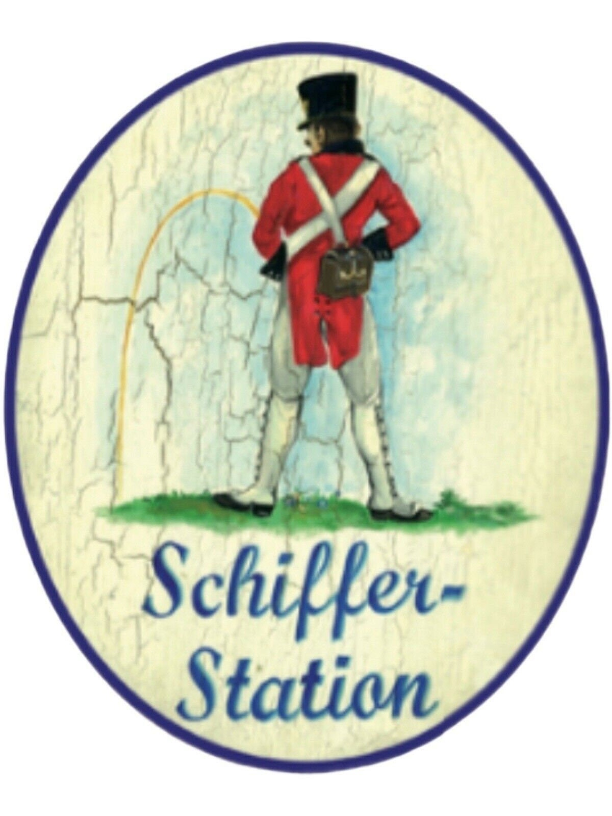 Kuk nostalgie holz schild schifferstation toilette wc