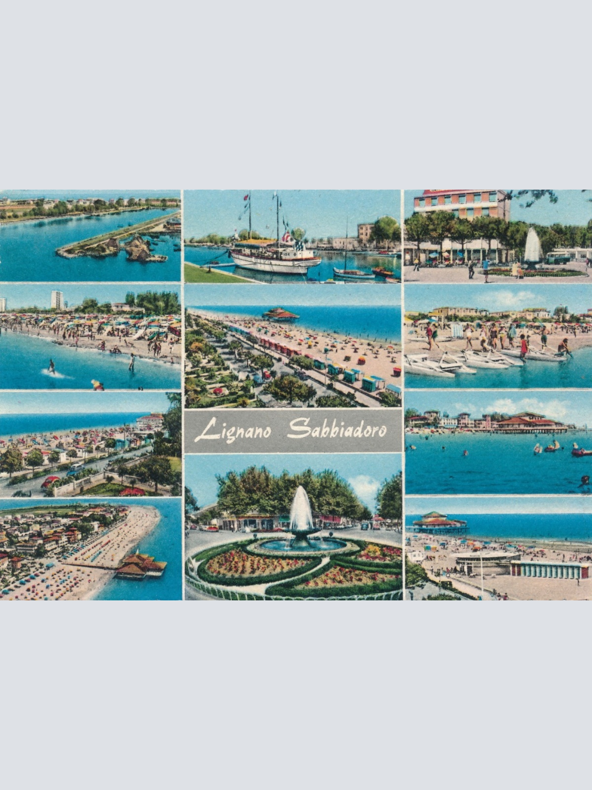 AK aus Lignano Mehrbildkarte Italien Ansichtskarte (18059)