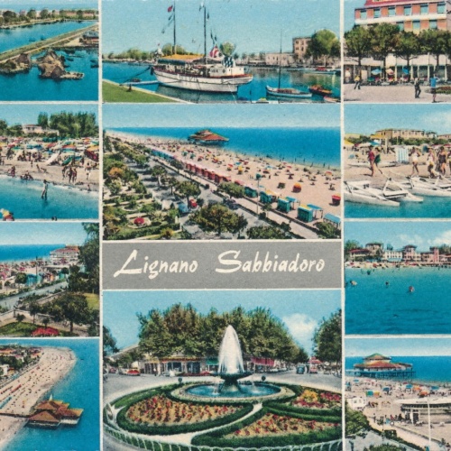 AK aus Lignano Mehrbildkarte Italien Ansichtskarte (18059)