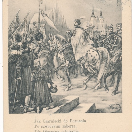 AK Militaria Jak Czarniecki do Poznania Ansichtskarte (17358)
