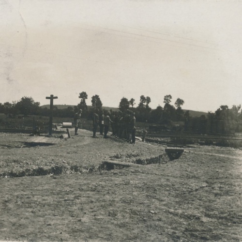 AK Militaria Soldaten am Trainingsgelände Ansichtskarte (18021)