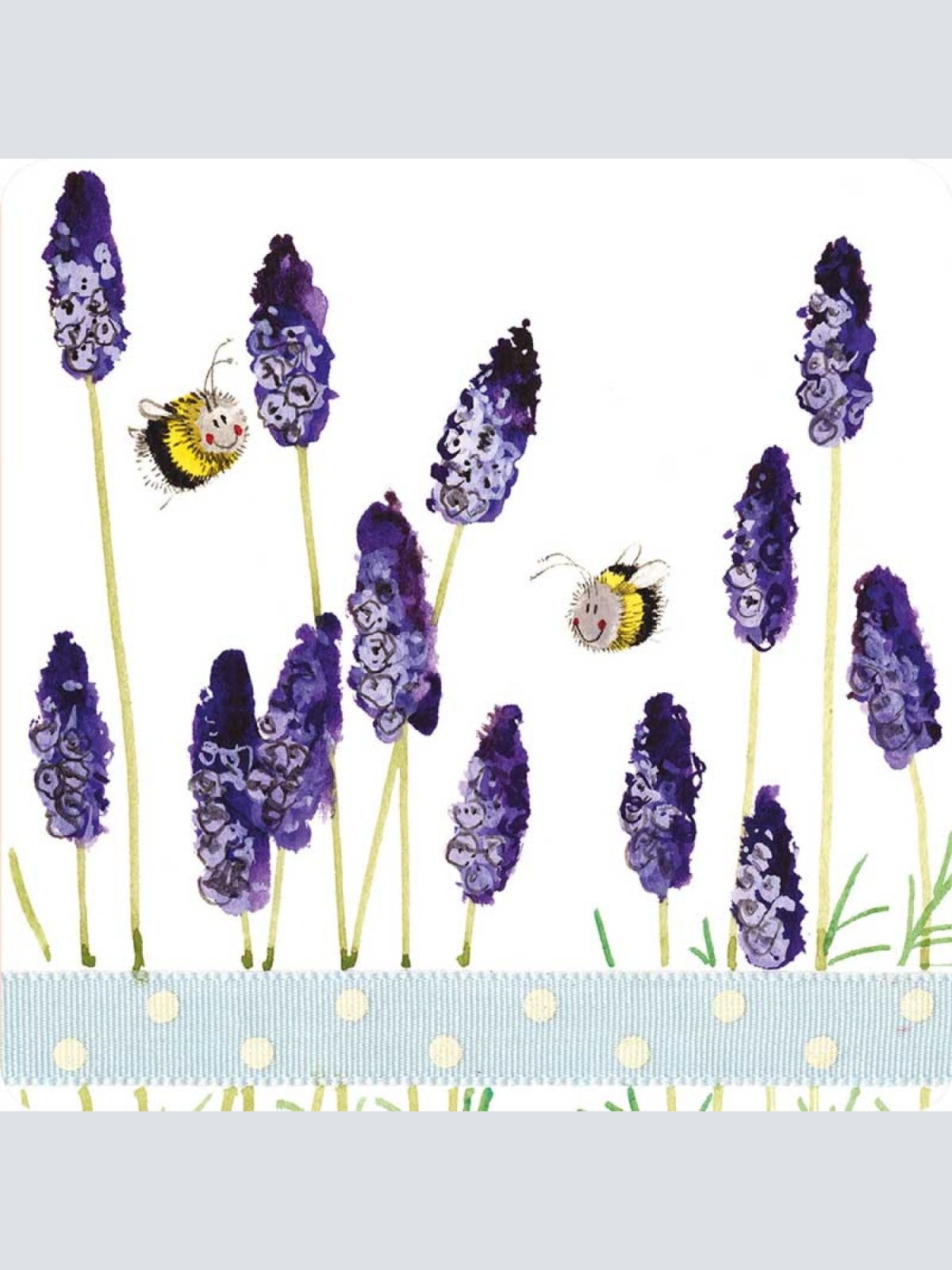 Alex Clark Untersetzer Lavender Bees Lavendel Bienen