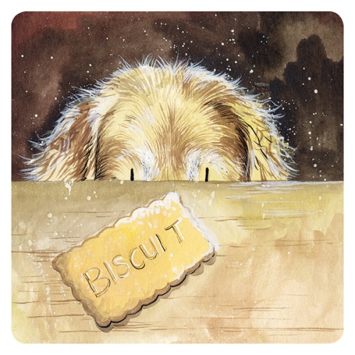 Alex Clark Untersetzer Biscuit Hund