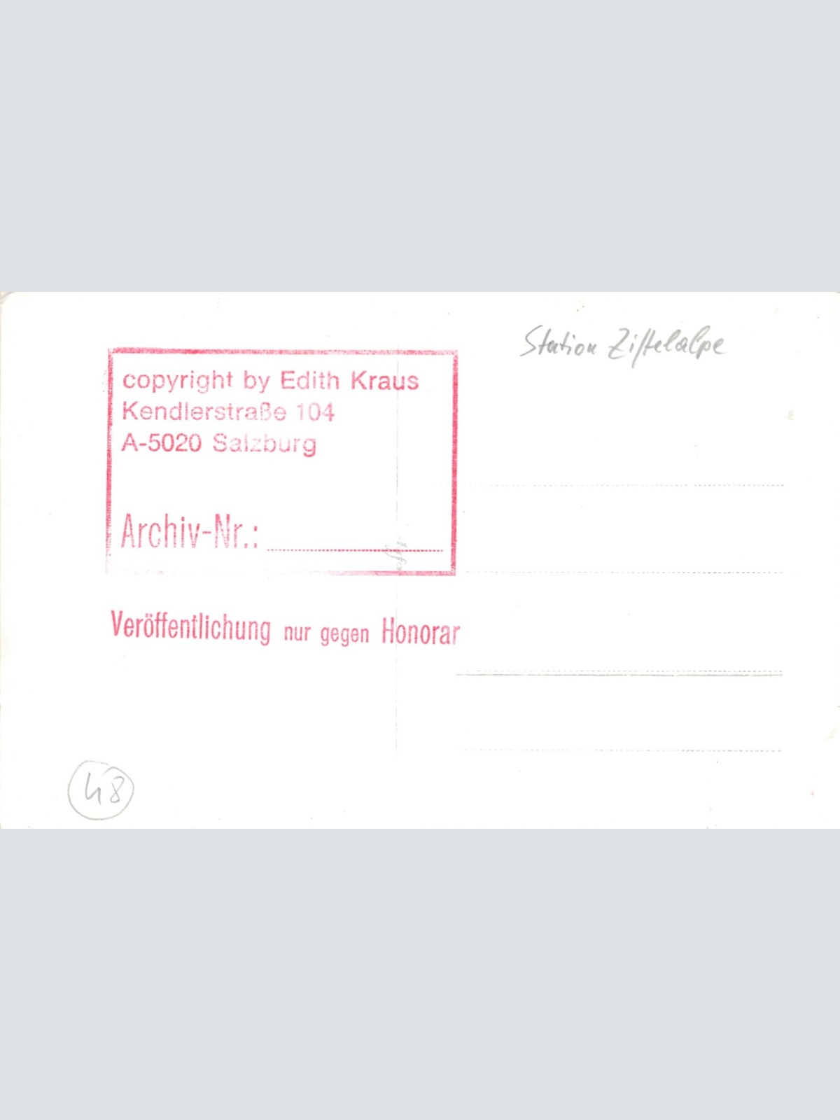 AK vom Gaisberg Station Zistel Alpe mit Eisenbahn Ansichtskarte (18142)