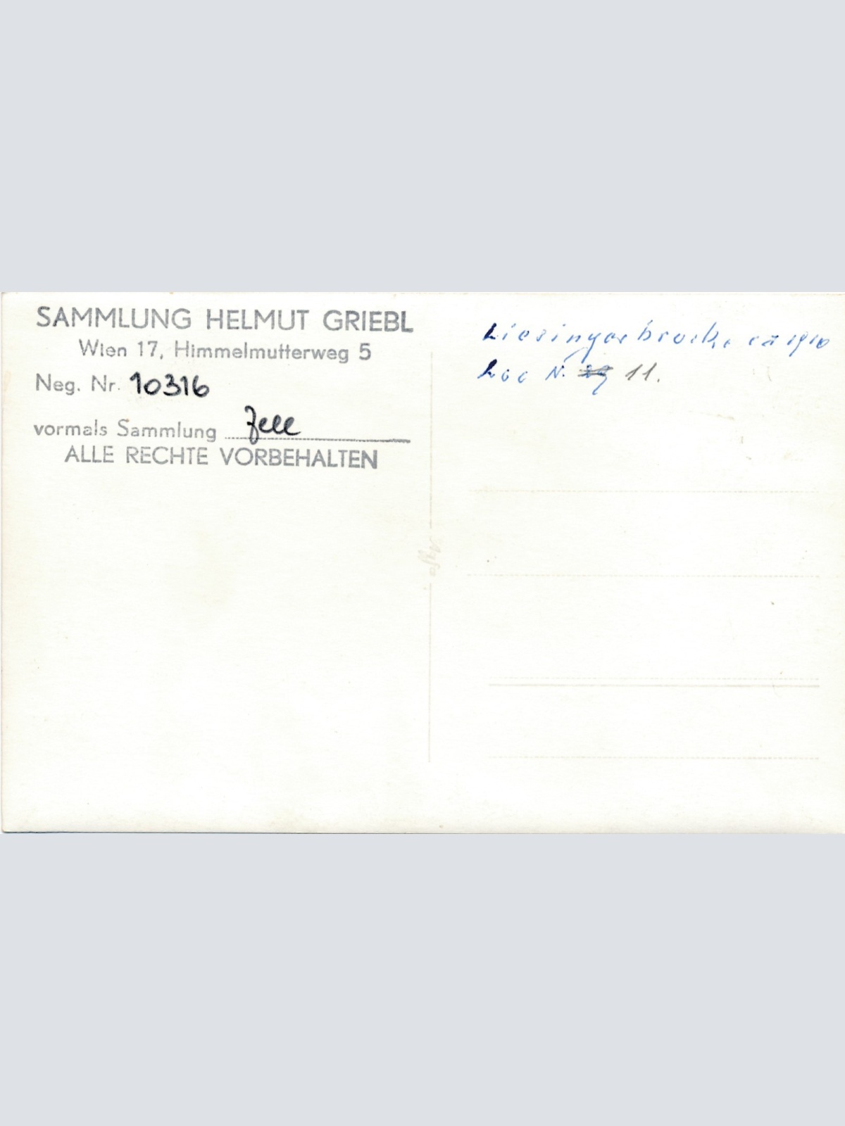 AK von der Wiesinger Brücke Eisenbahn auf Brücke  Ansichtskarte (18145)