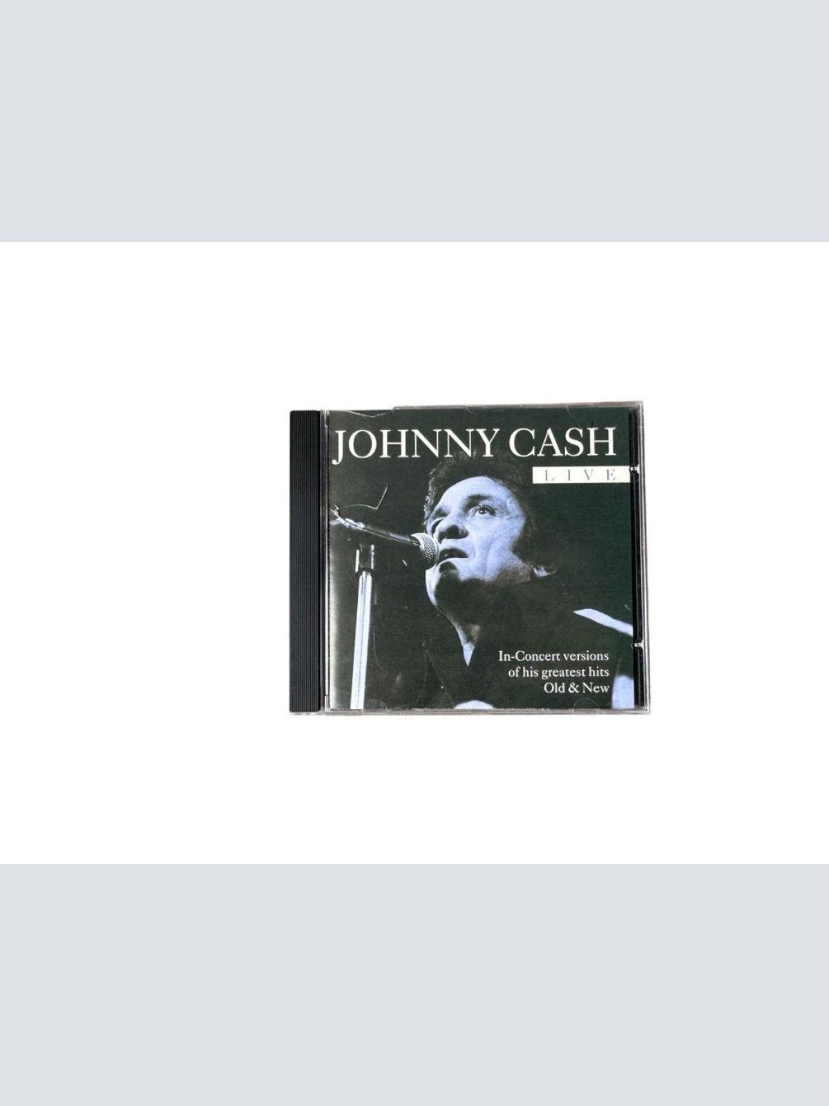 Johnny Cash - Live. In-Concert versions of his greatest hits. Old & New Johnny C
