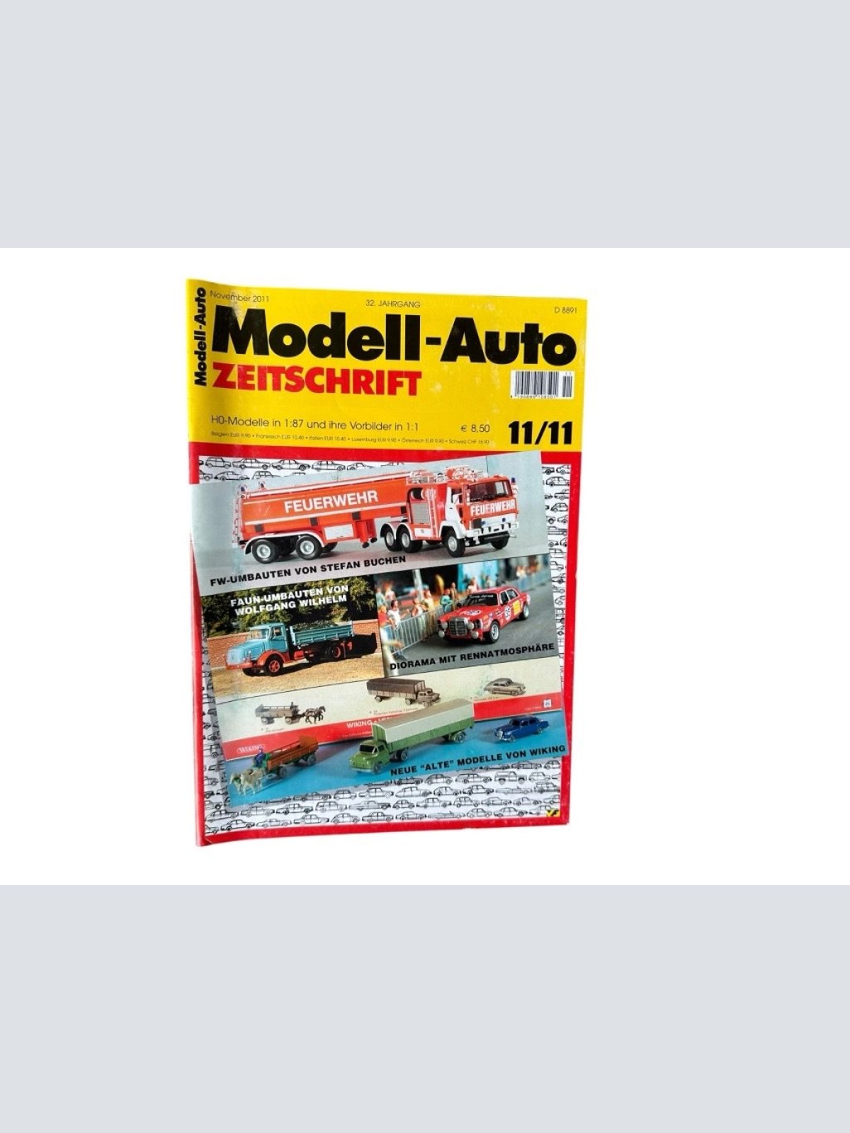 Modell-Auto Zeitschrift Nr. 11/2011 Fiedler, Friedel: