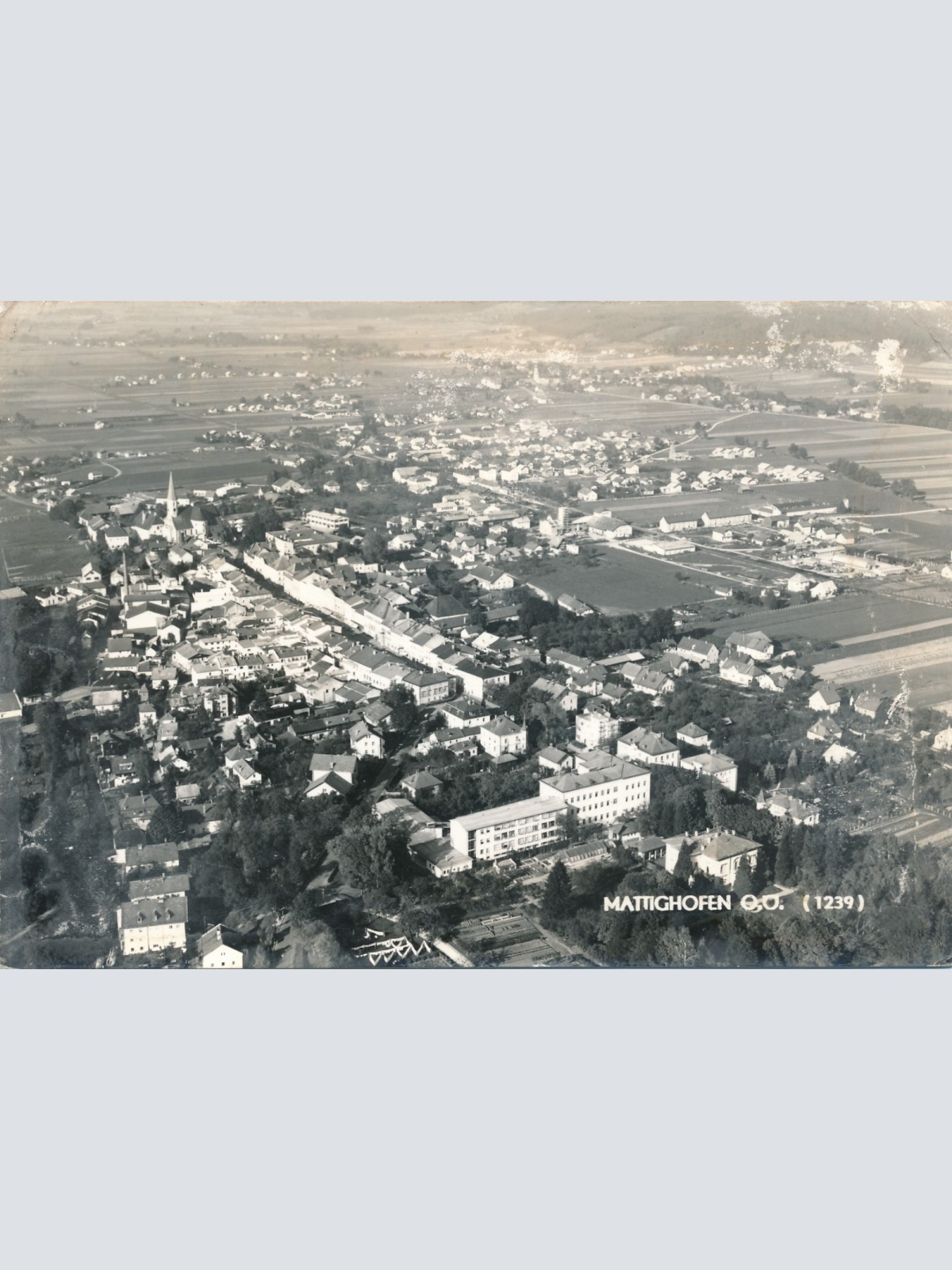AK Luftbild Mattighofen Oberösterreich Ansichtskarte (18185)