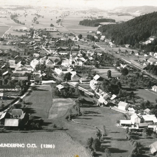 AK Luftbild Munderfing Oberösterreich Ansichtskarte (18186)