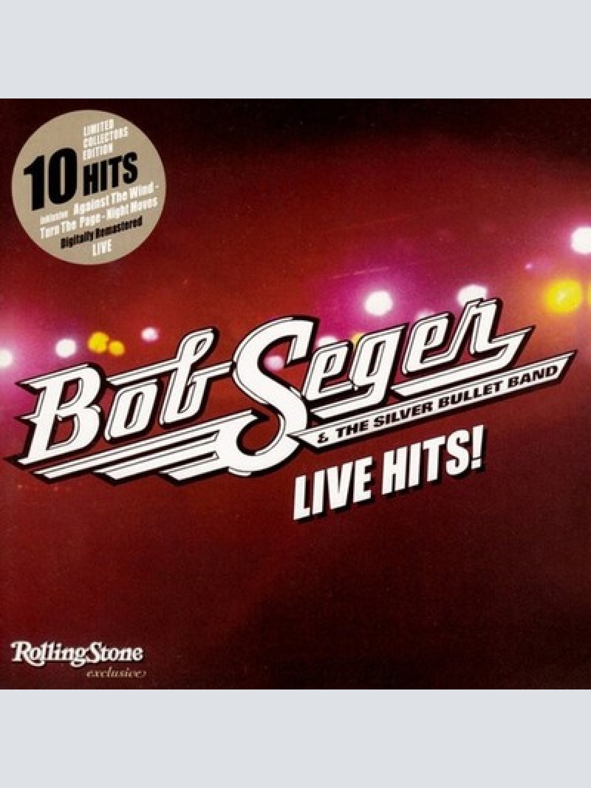 CD, Comp, Ltd, Promo, RM Bob Seger & The Silver Bullet Band* - Live Hits!