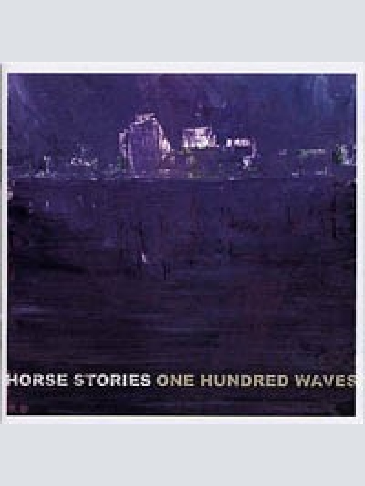 CD, Album Horse Stories - One Hundred Waves