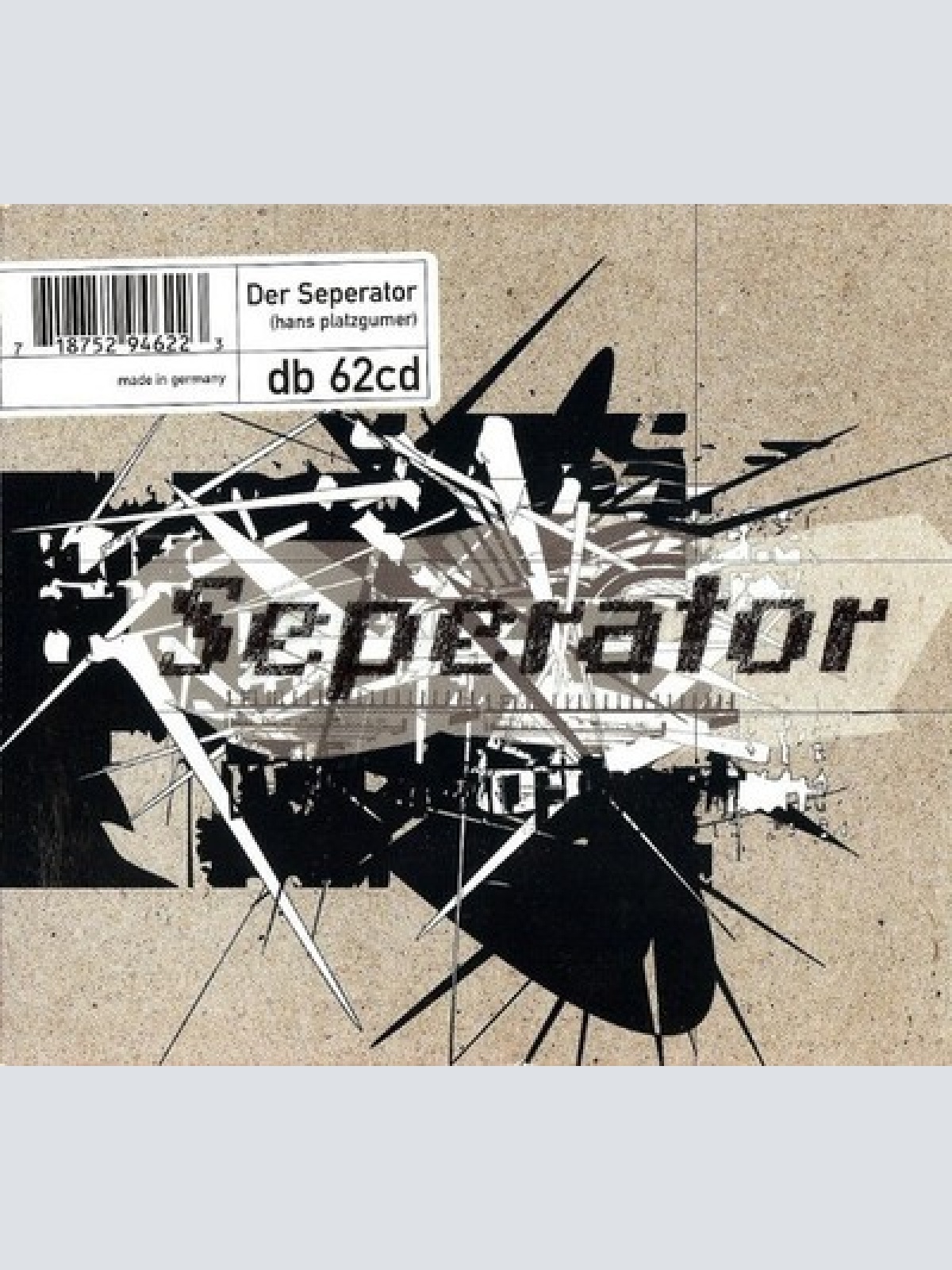 CD, Album, Dig Hans Platzgumer - Der Seperator
