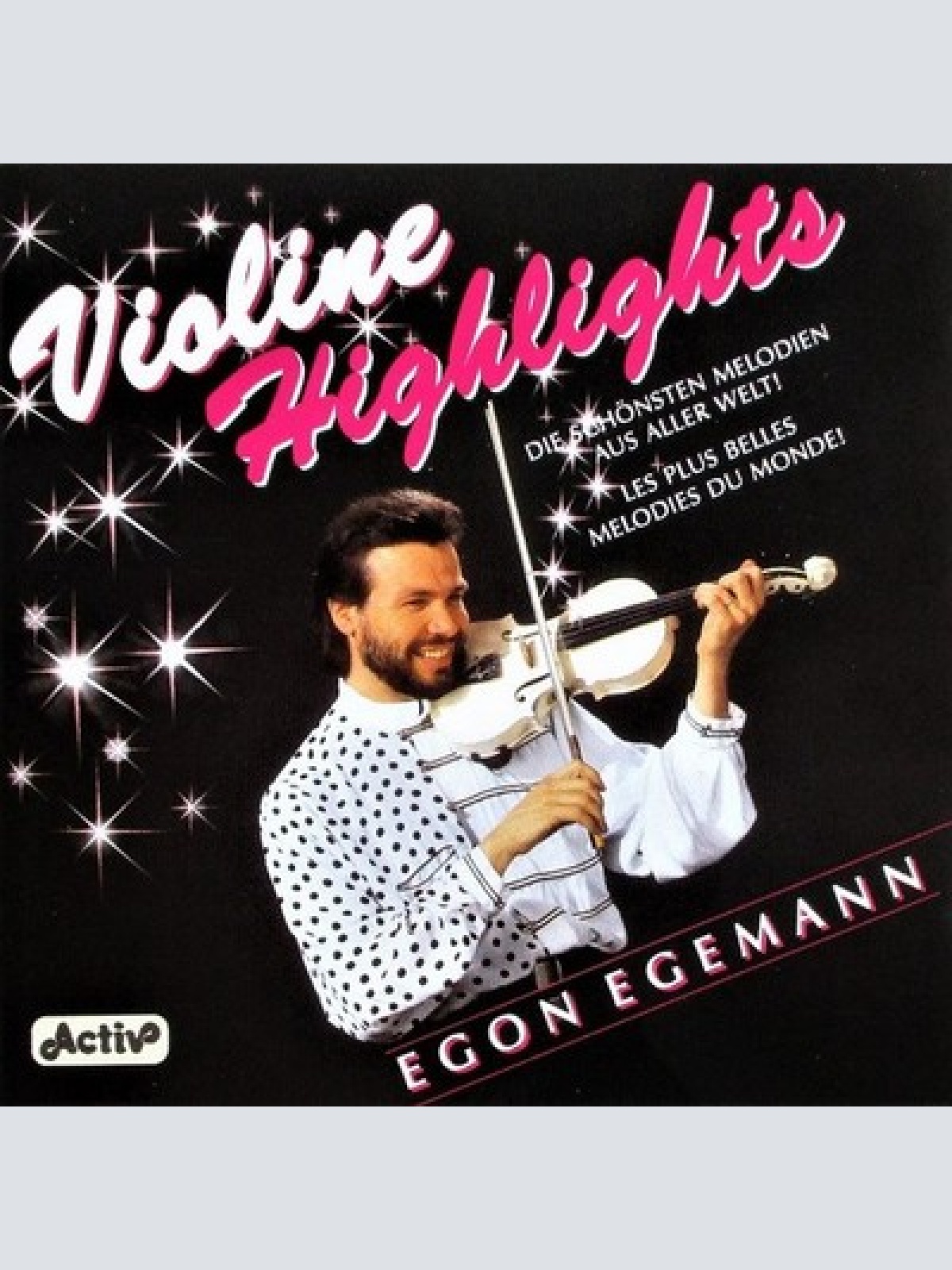 CD, Album Egon Egemann - Violine Highlights