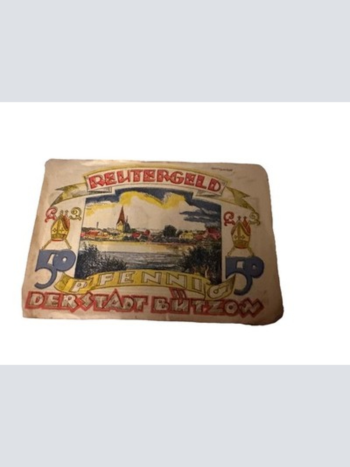 Notgeld Bützow , Reutergeld 1922