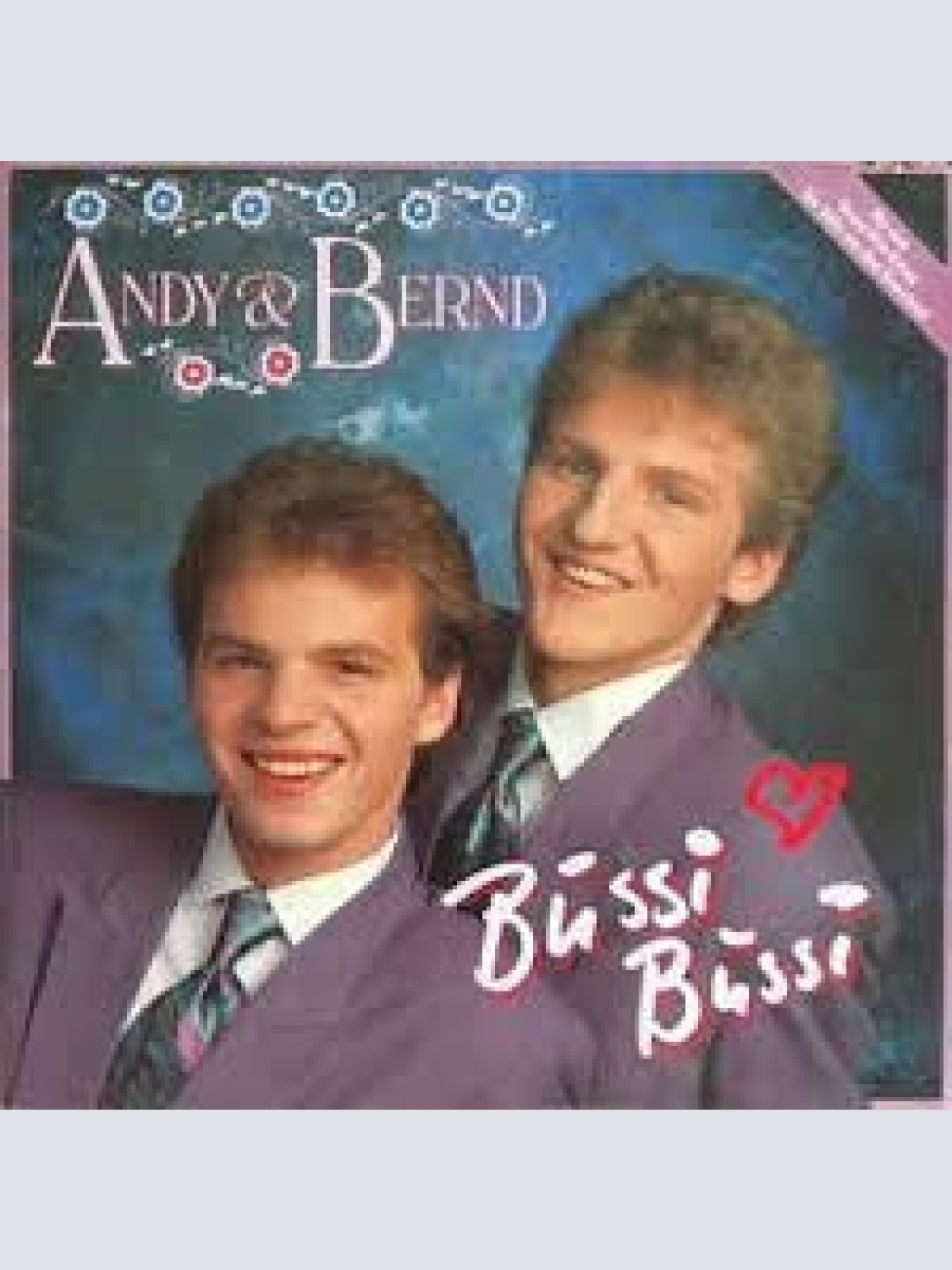 CD, Album Andy Und Bernd - Bussi Bussi