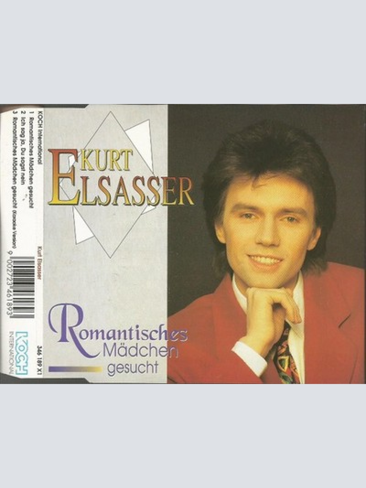CD, Maxi Kurt Elsasser - Romantisches Mädchen Gesucht
