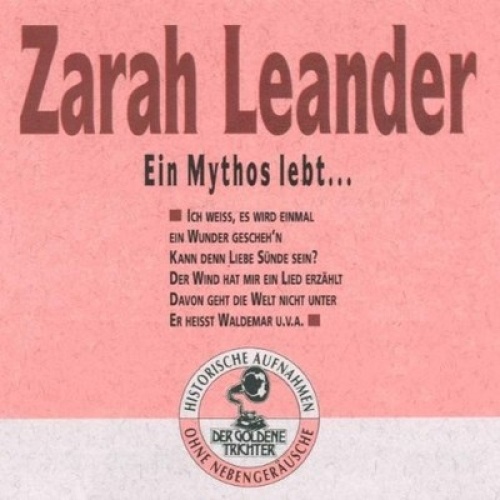 CD, Comp, Mono Zarah Leander - Ein Mythos Lebt...