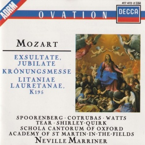 CD, RM Mozart*, Spoorenberg*, Cotrubas*, Watts*, Tear*, Shirley-Quirk*, Schol...