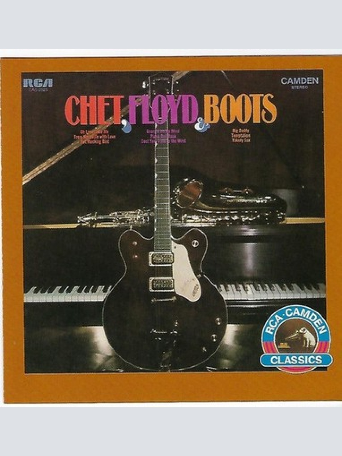 CD, Comp, RM Chet Atkins / Floyd Cramer / Boots Randolph - Chet, Floyd & Boots