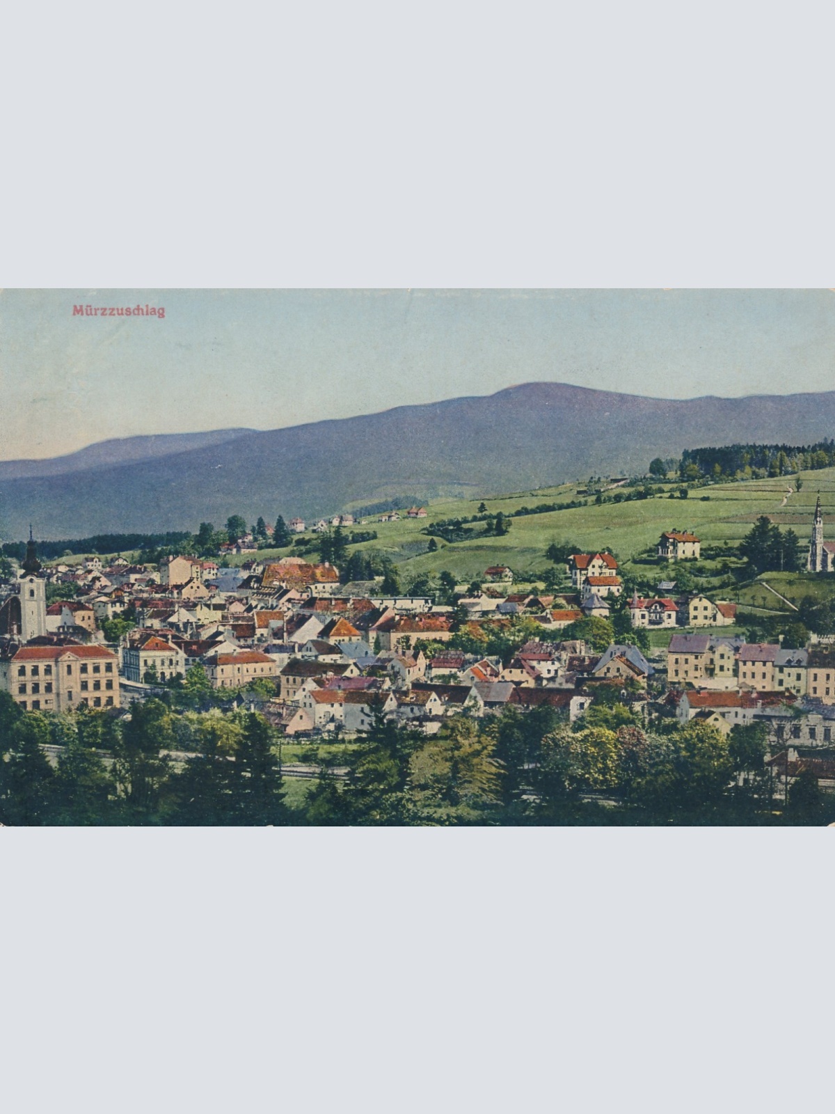 AK aus Mürzzuschlag Steiermark Ansichtskarte (18110)