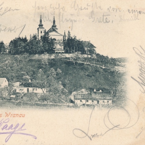 AK gruss aus Wranau Tschechoslowakei Ansichtskarte (18101)