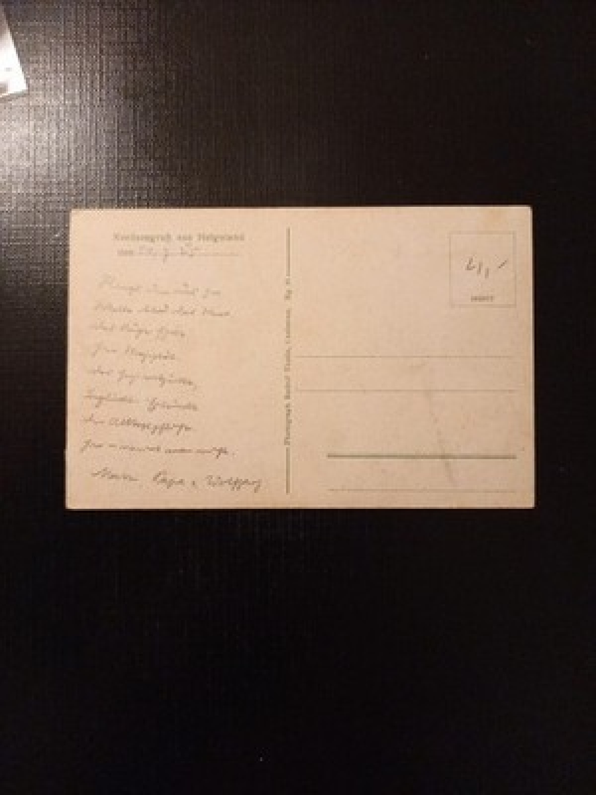 Gruß Aus Helgoland Nordsee 401081 Gr