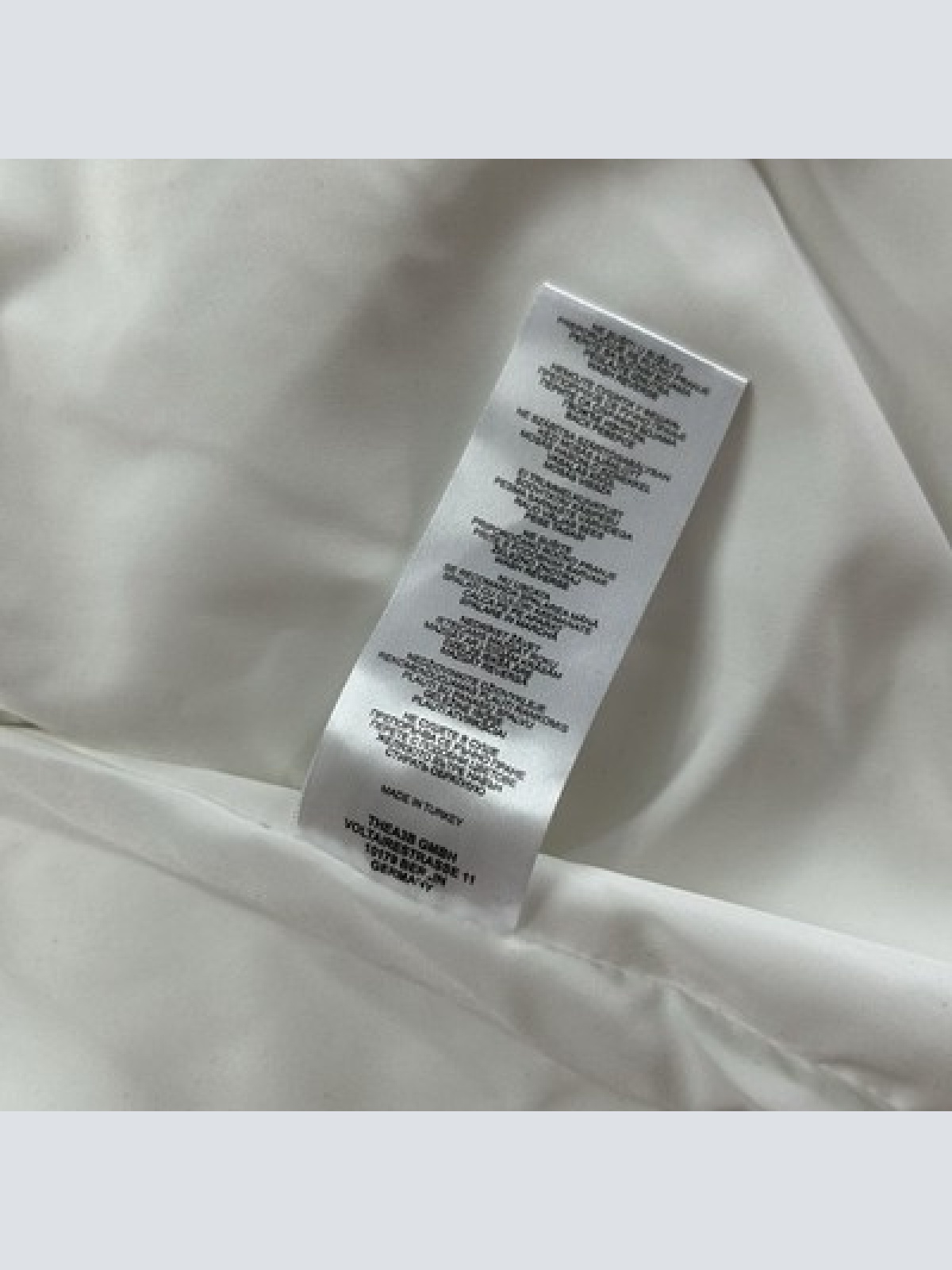 TheA3B Verse Logo Puffer Jacke Weiß Größe XS Neu mit Etikett WINTERSALE!