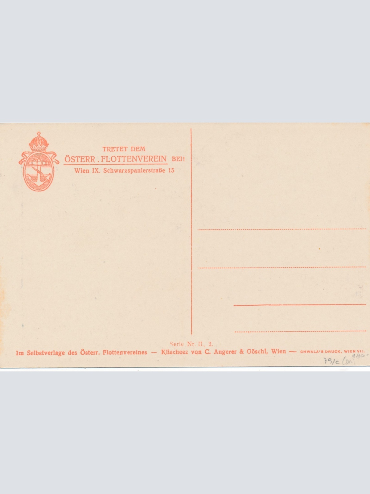 AK S.M. Fregatte Radetzky 3448 Tonnen Ansichtskarte (18174)