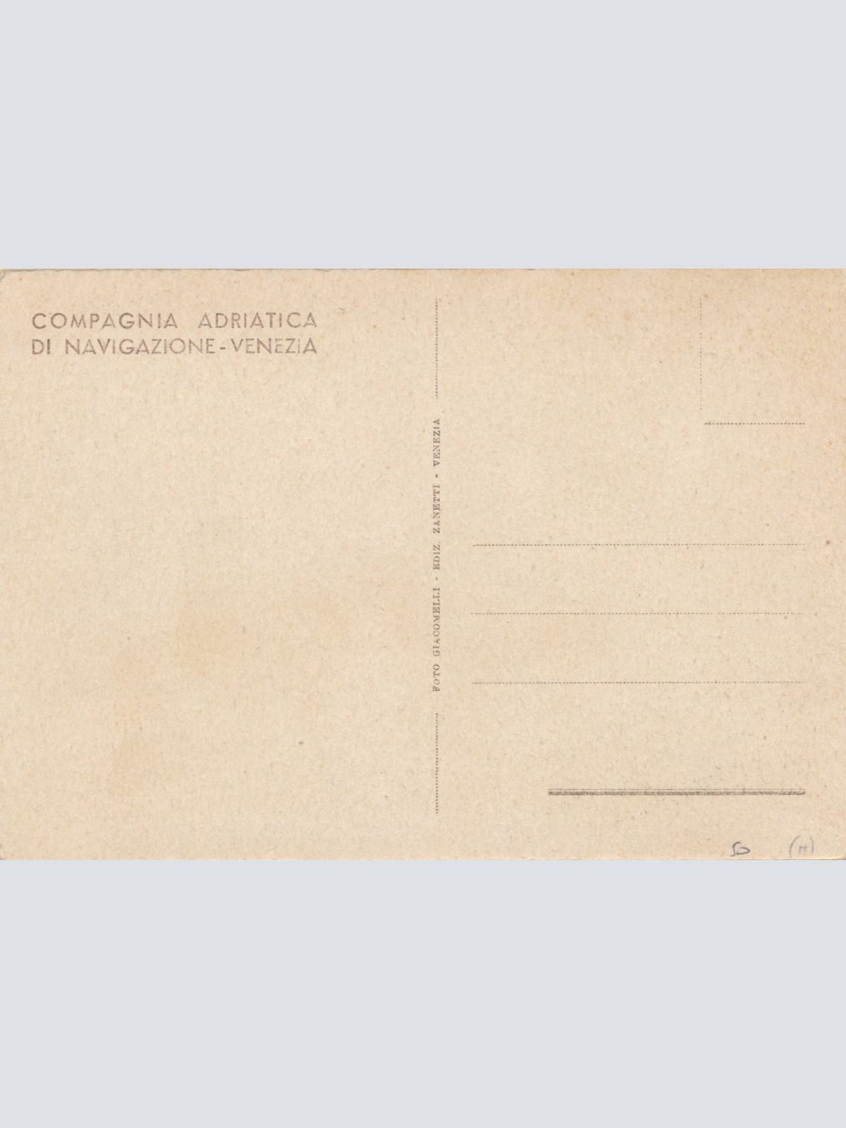 AK vom L. Marcello Dampfer Ansichtskarte (18171)