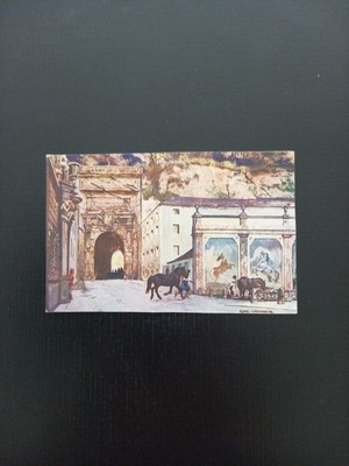 Salzburg Pferdeschwemme Jung Ilsenheim 4021620 Gr