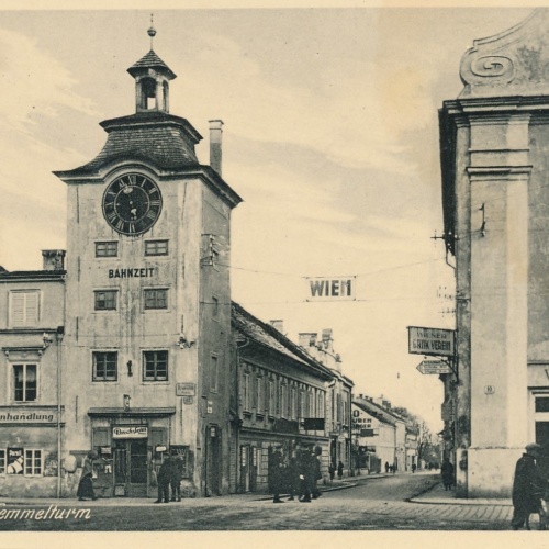 AK aus Wels am Semmelturm Oberösterreich Ansichtskarte (18267)