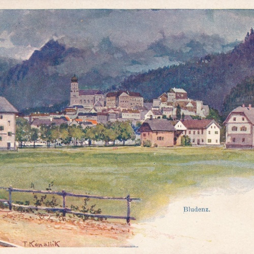 AK aus Bludenz Vorarlberg Ansichtskarte (18283)