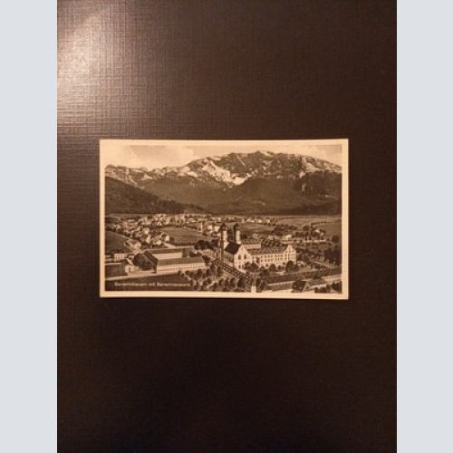 Benediktbeuern Mit Benediktwand Gr