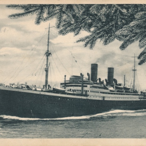 AK aus Norddeutscher LLoyd Sierra Morena Ansichtskarte (18216)