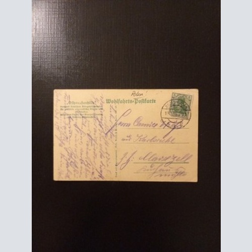 Marktplatz In Damnau Ostpr Gr