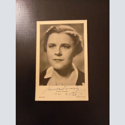 Paula Wessely Porträt Gr