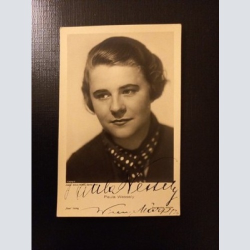 Paula Wessely Porträt Gr