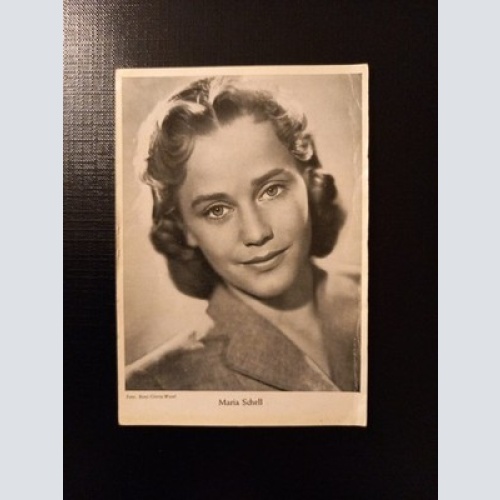 Maria Schell Porträt Gr