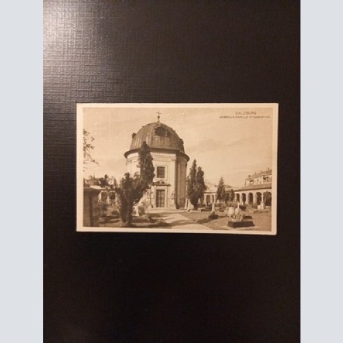 Salzburg Gabriels Kapelle St Sebastian Gr