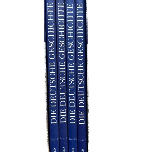 Die deutsche Geschichte. 4 Bände im Schuber [die Buchausg. basiert auf dem Begle
