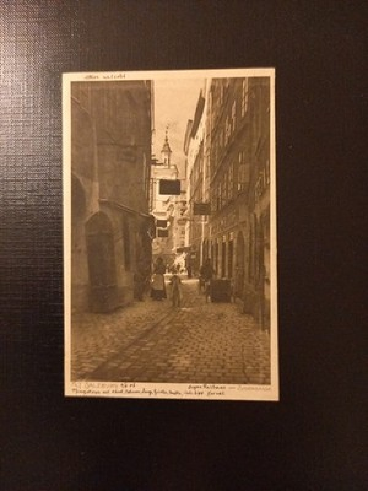 Alt Salzburg Judengasse  Rathaus AB0018 Gr